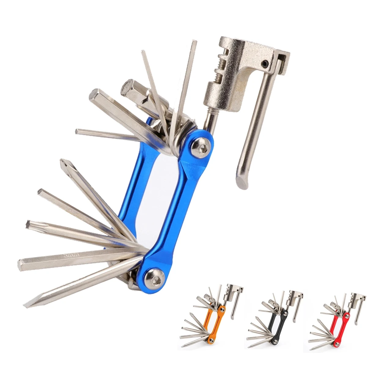 11 In One Folding Portable Bicycle Multitool Tool Kit 1