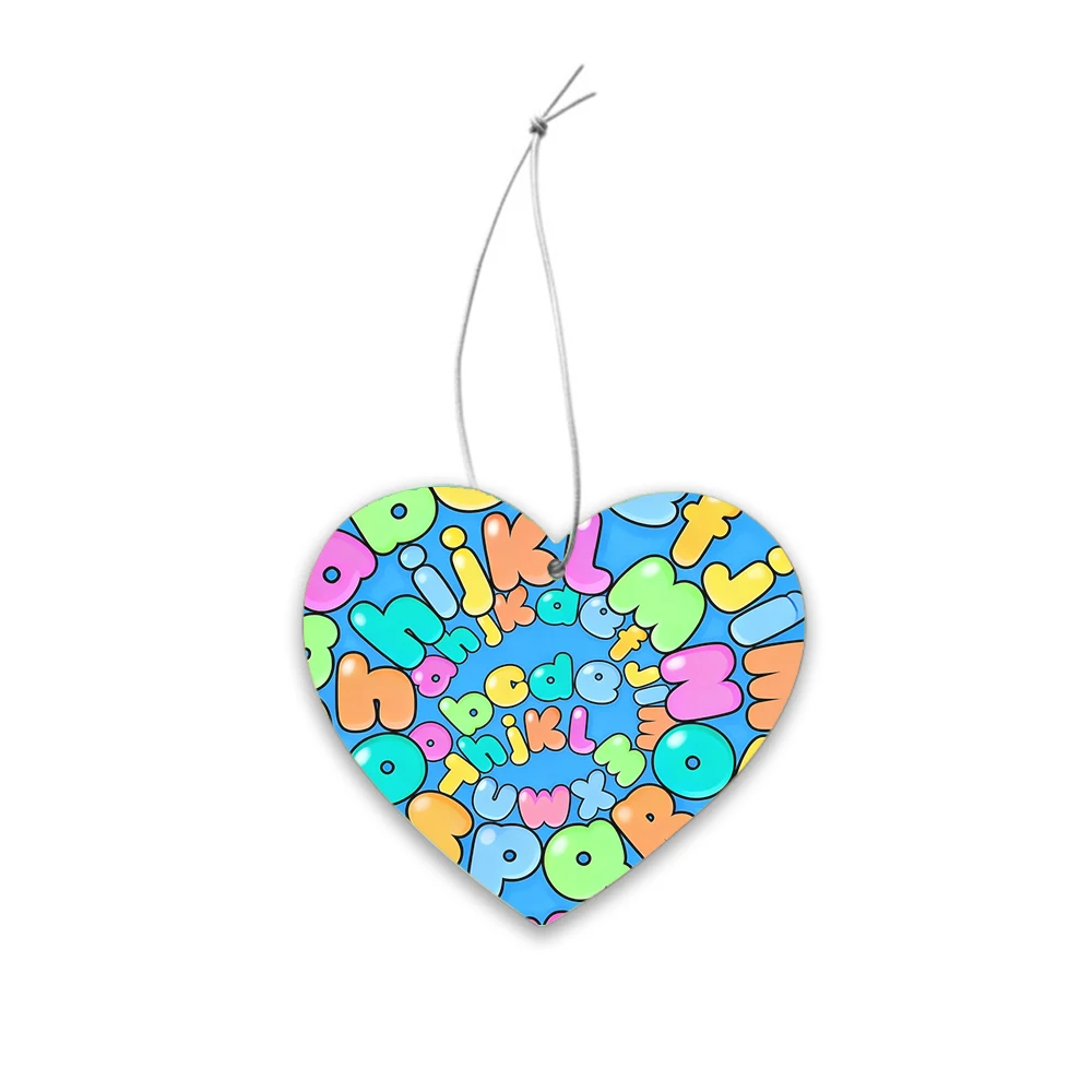 Heart shaped Hanging Air Freshener 1