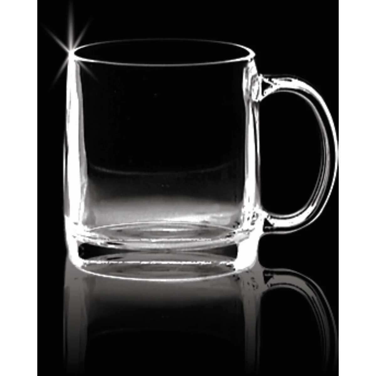 13 Oz. Glass Coffee Mug 1
