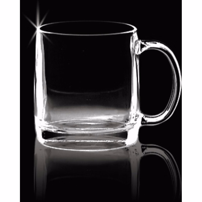 13 Oz. Glass Coffee Mug