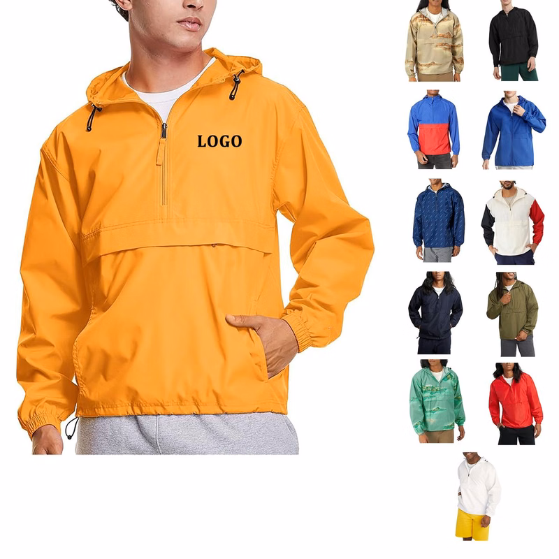 Unisex Windproof and Waterproof Packable Jacket