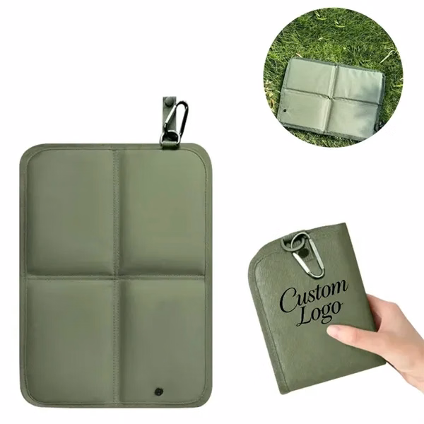 Oxford Cloth Portable Folding Pad Camping Mat for Outdoor, Fitness and Travel