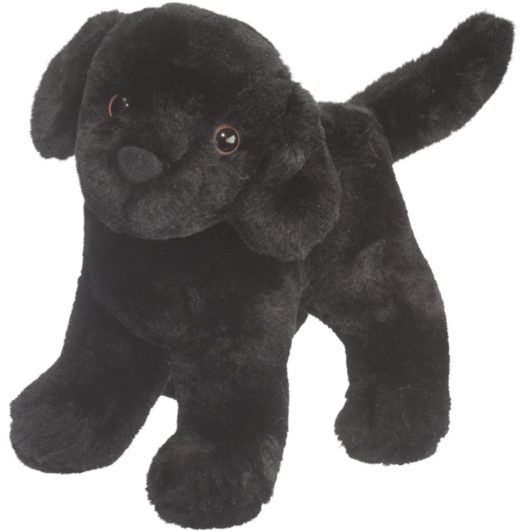 Abraham Black Lab Stuffed Animal 1