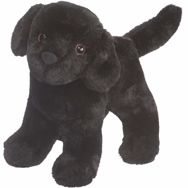 Abraham Black Lab Stuffed Animal