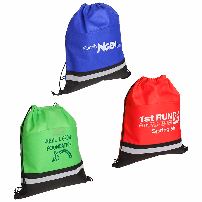 Safety Non-Woven Drawstring Bag
