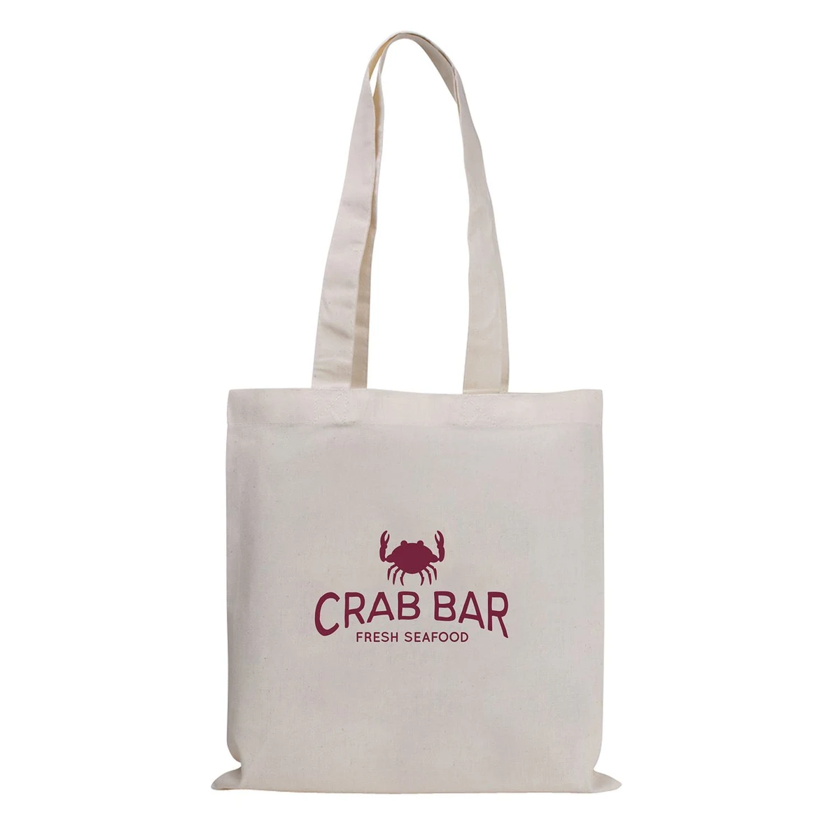 Good Value™ Natural Magazine Economy Tote, custom tote bag with logo imprint 1