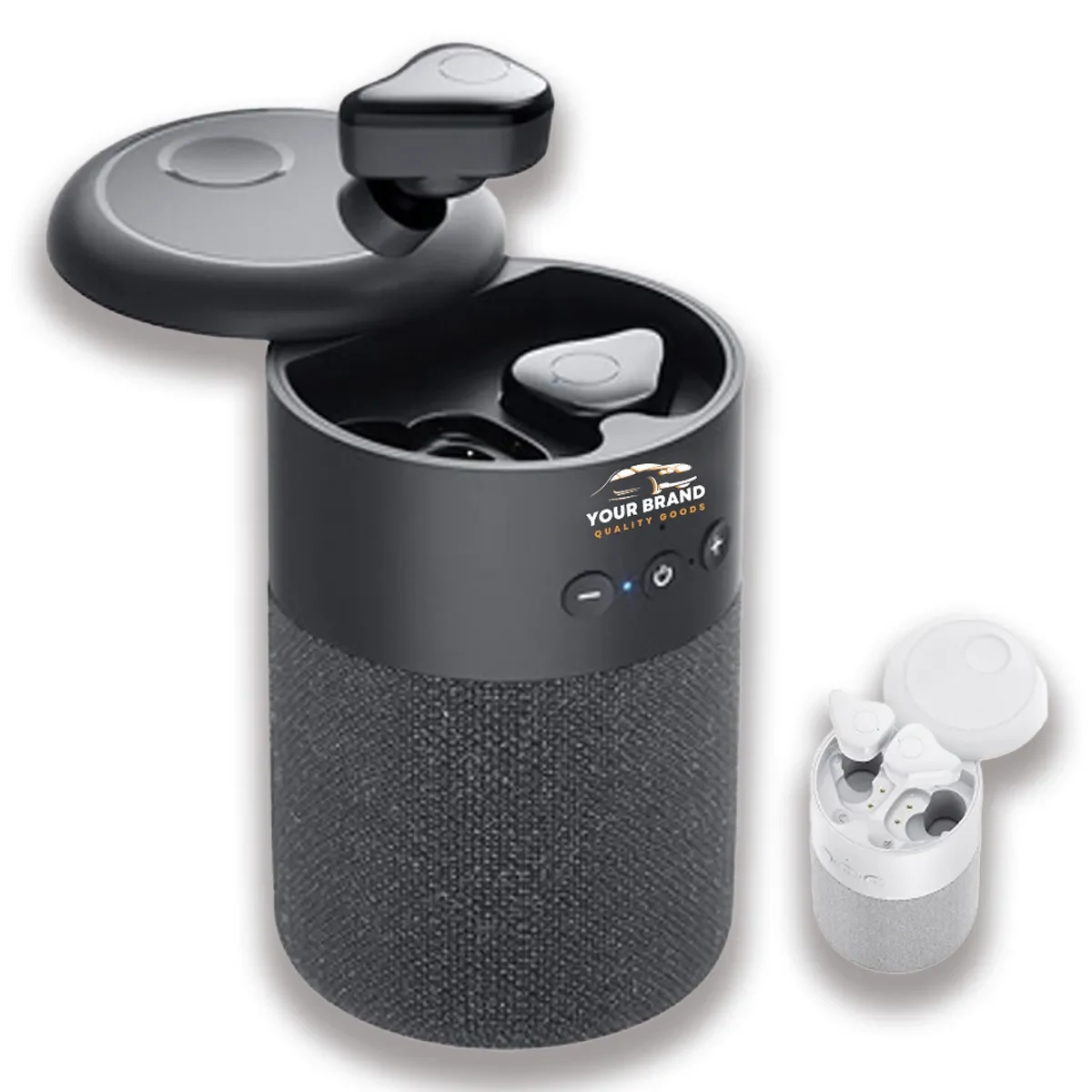 2 in 1 Portable Wireless Bluetooth Speaker and Earbuds 1
