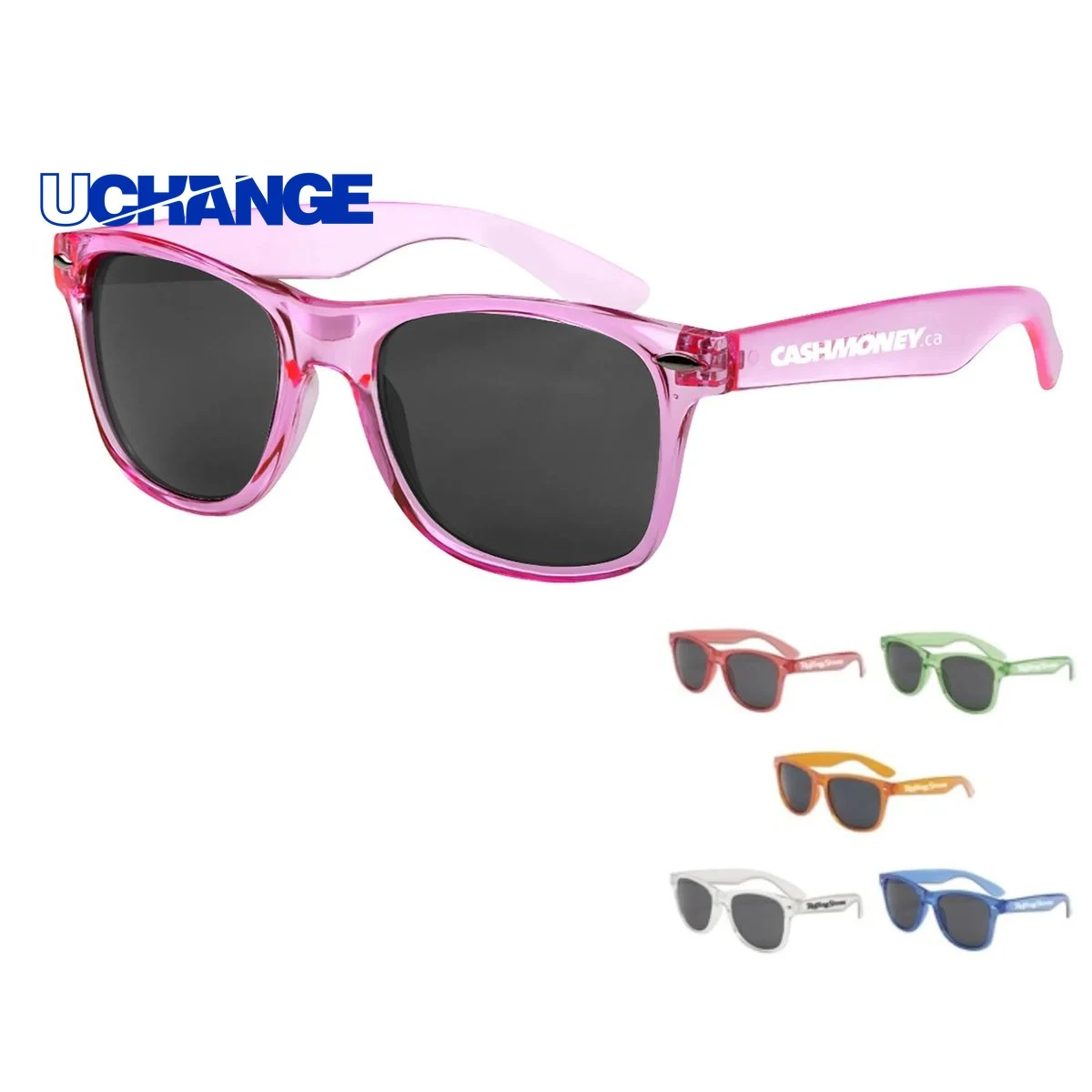 Translucent Temple Sunglasses for Events 1
