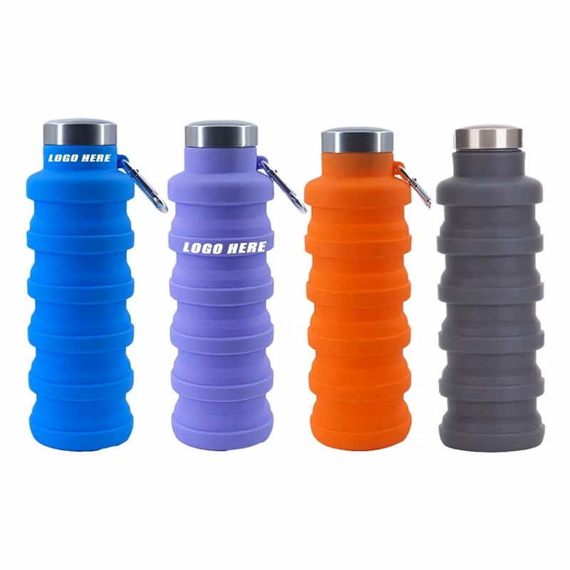 16Oz Colorful Collapsible Sport Bottles