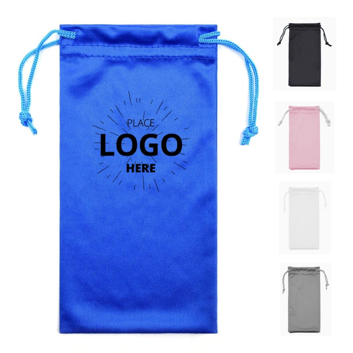 Portable Soft Glasses Sleeve with Drawstring 1