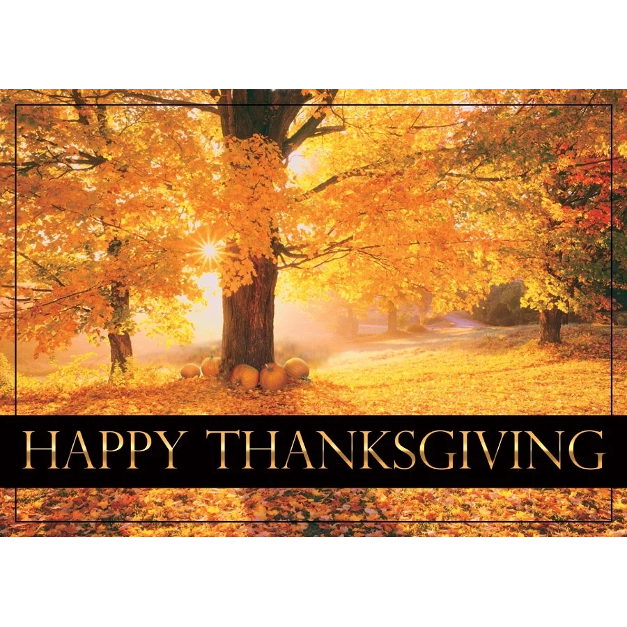 Maple Splendor Thanksgiving Card 1