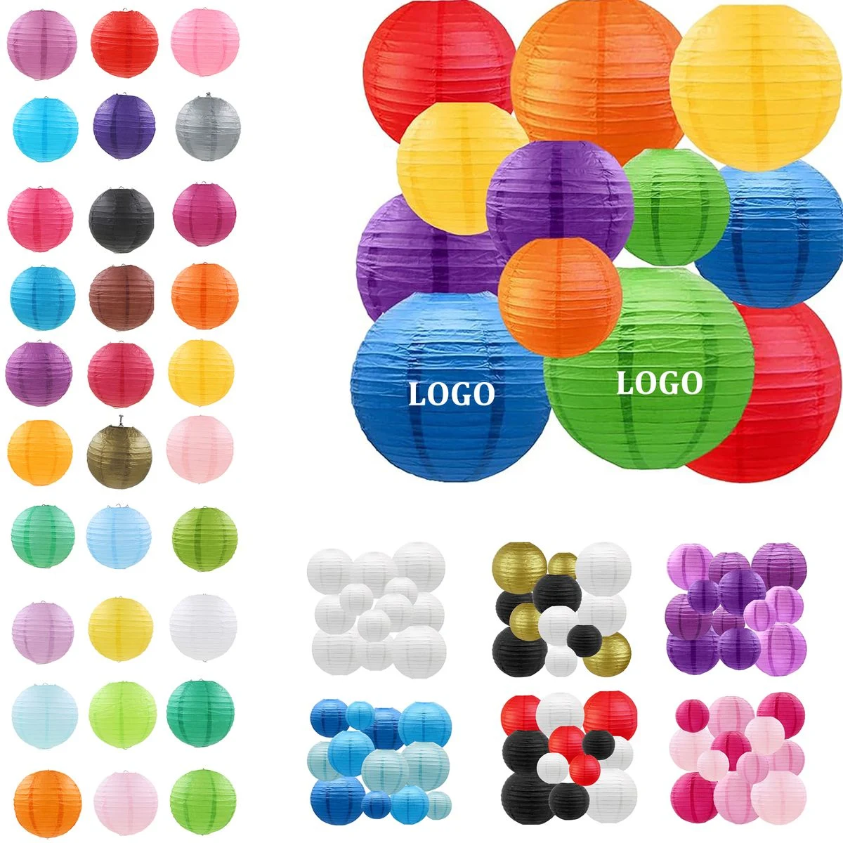 Colorful Paper Lanterns 1