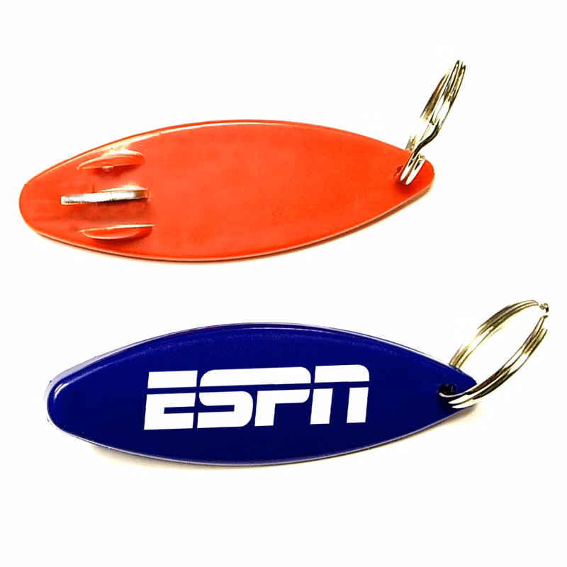 Surfboard Shaped Bottle Opener Key Chain
