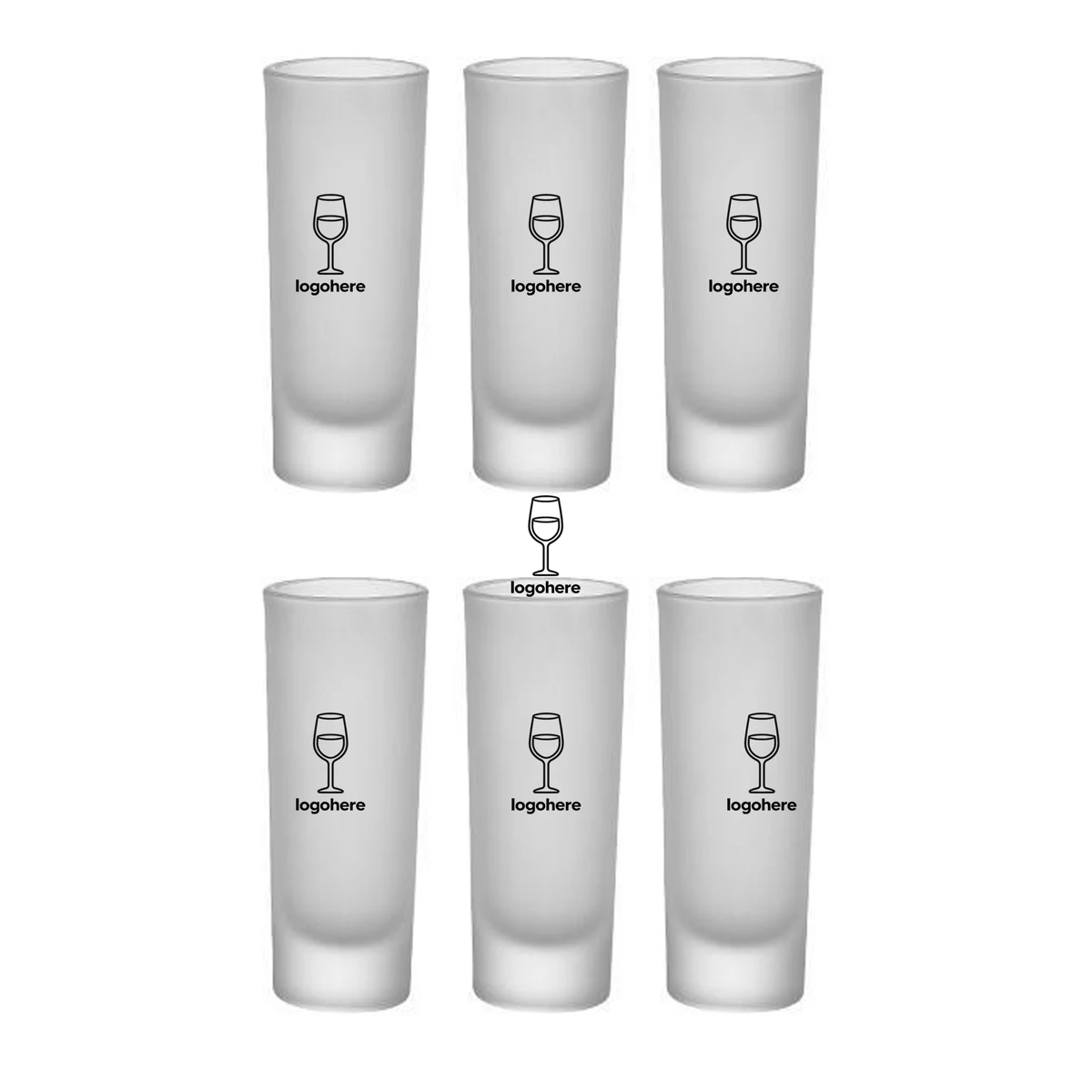 Pack of 6 Matte Finish Tumbler 1