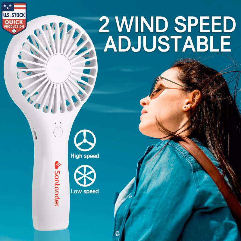 Handheld Mini Fan - USB Rechargeable