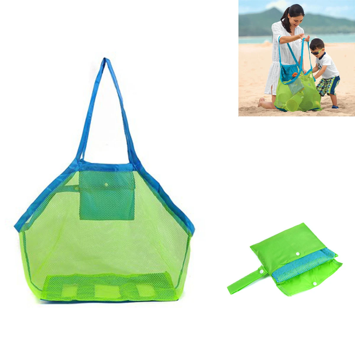 Kids Mesh Beach Toys Bag 1