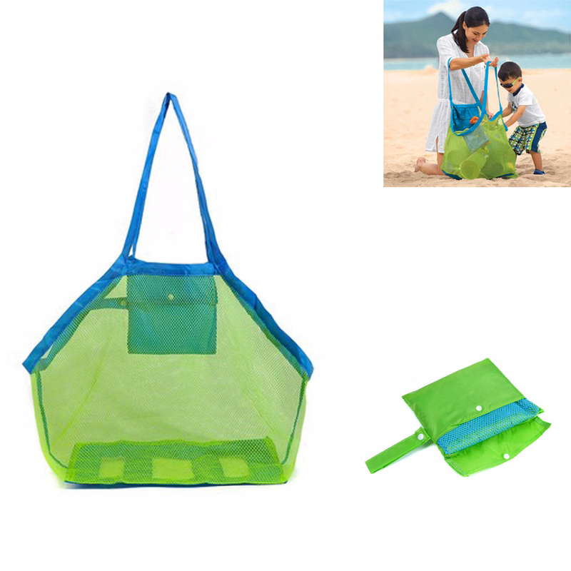 Kids Mesh Beach Toys Bag