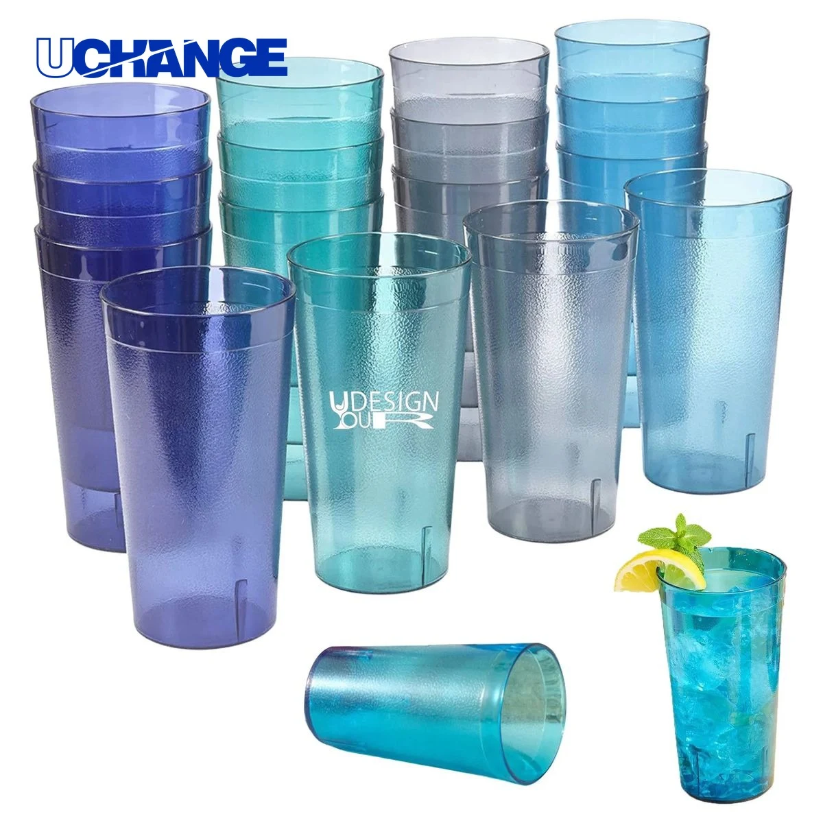 Plastic Water Cup Drinkware for Daily Use 1