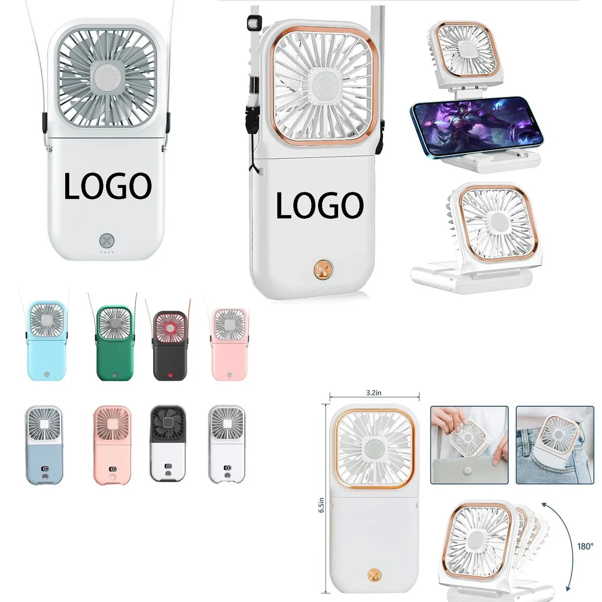 Hanging Folding Fan 1