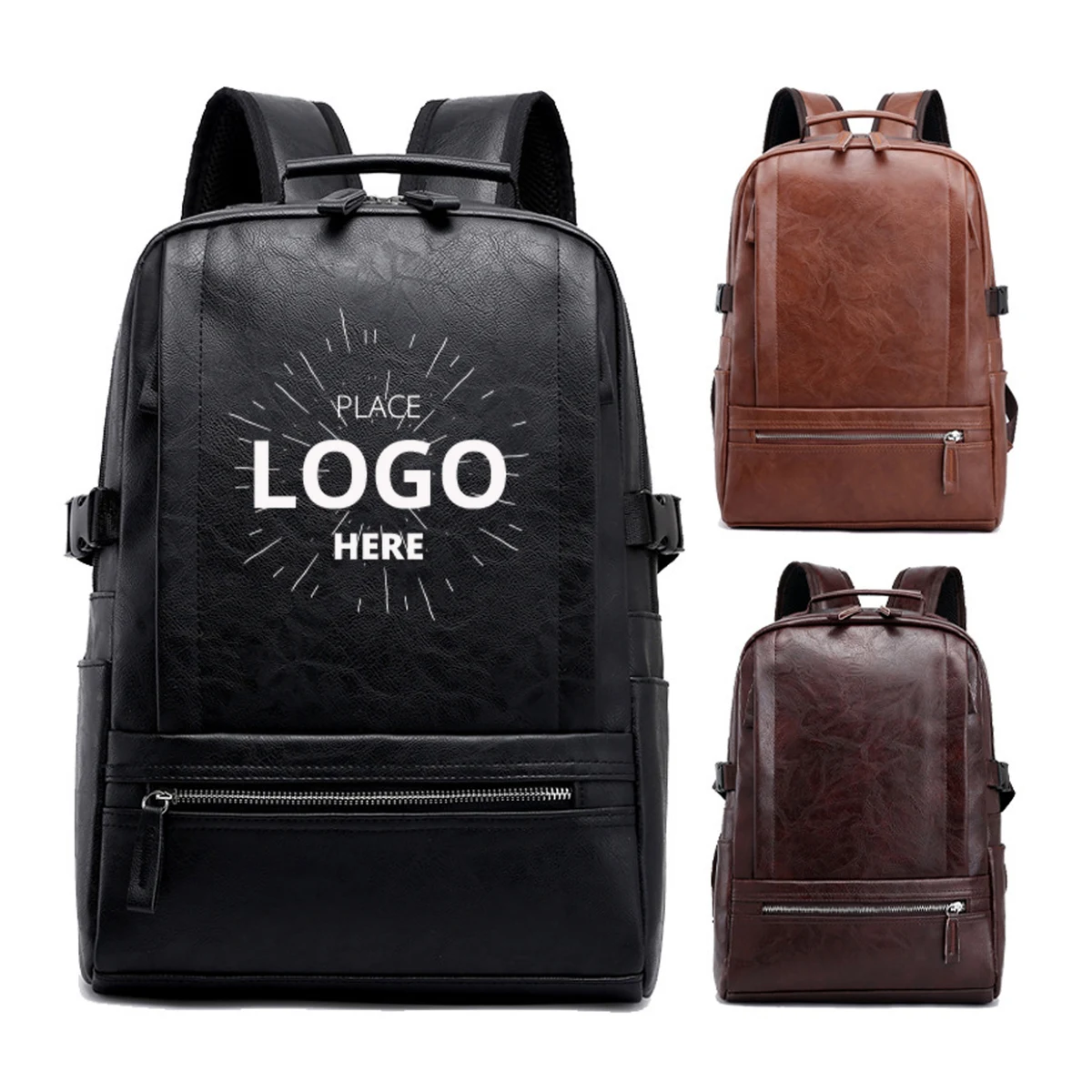 Outdoor Leather Backpack 1