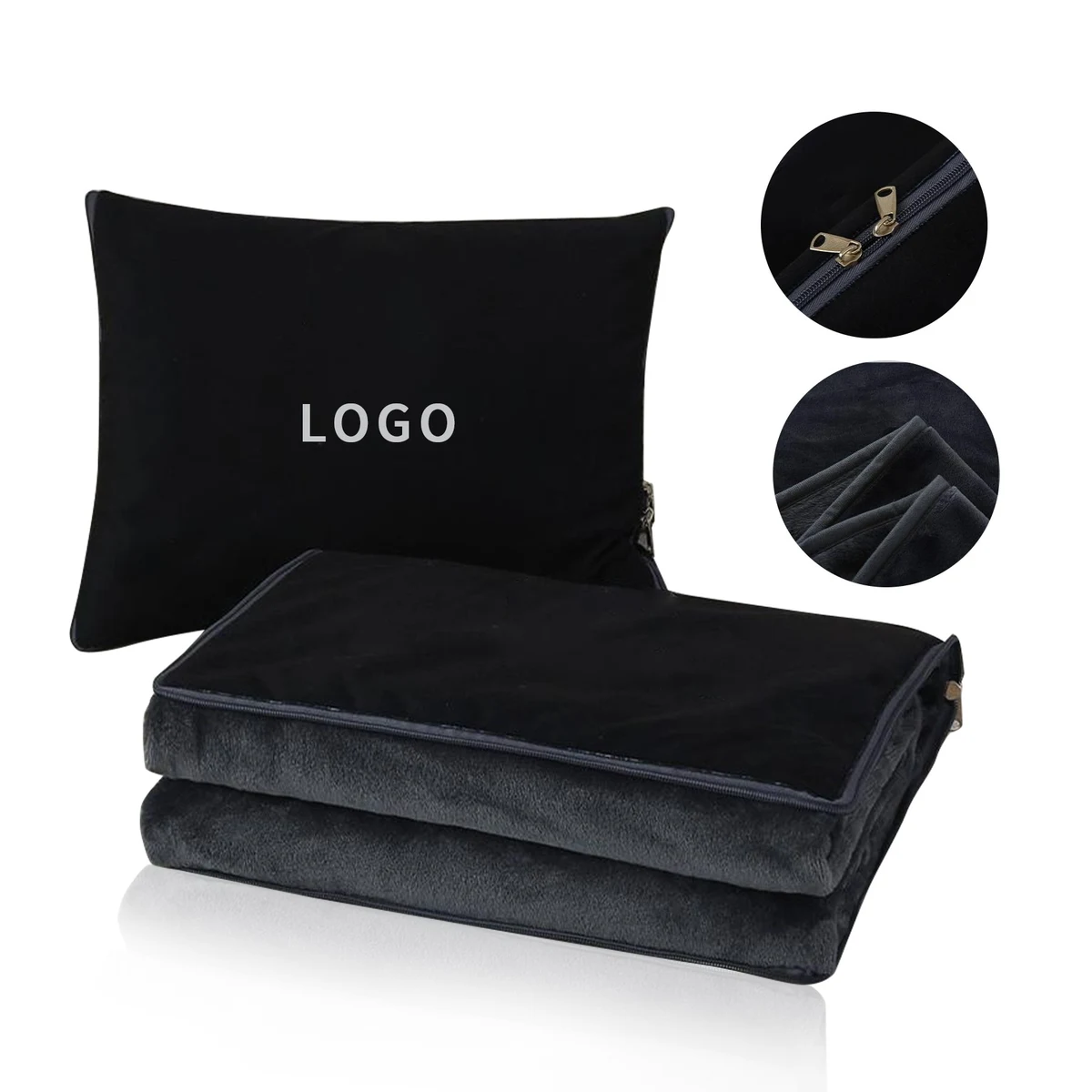 2-In-1 Dual-Purpose Car Pillow Blanket 1