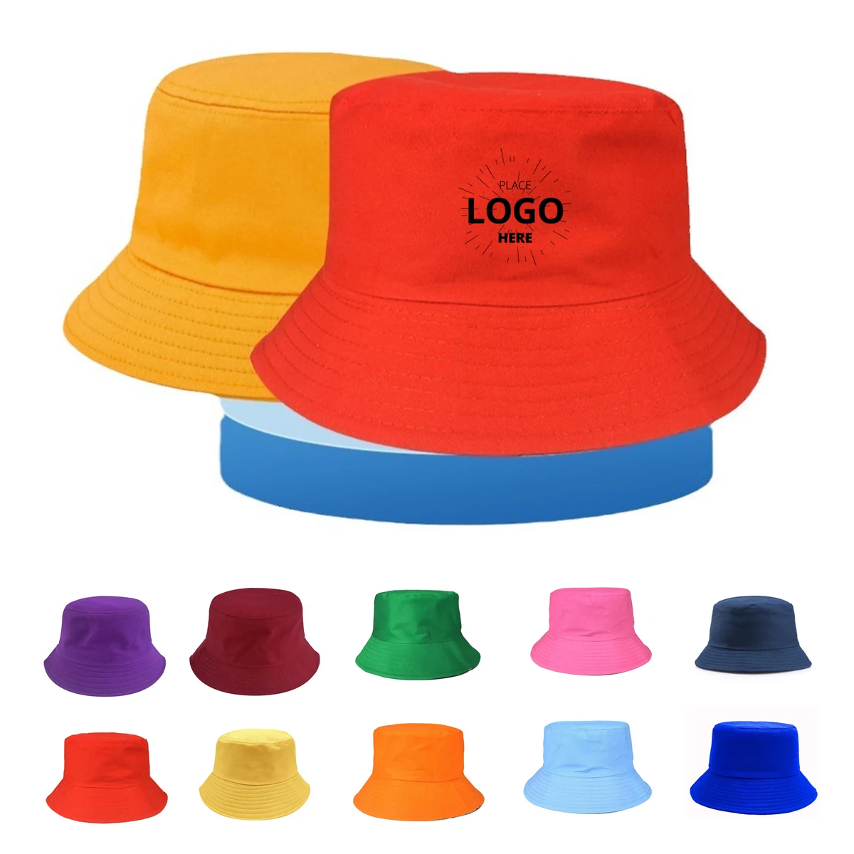 Outdoor Summer Unisex Cotton Fisherman Bucket Hat 1