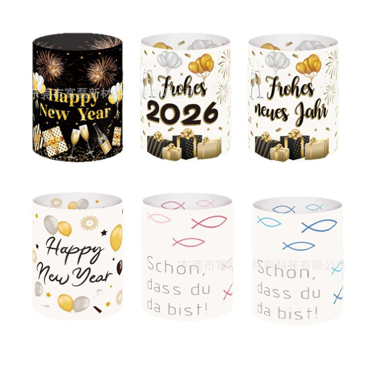 Plastic Candle Holder Wrap for Home, Outdoor 1