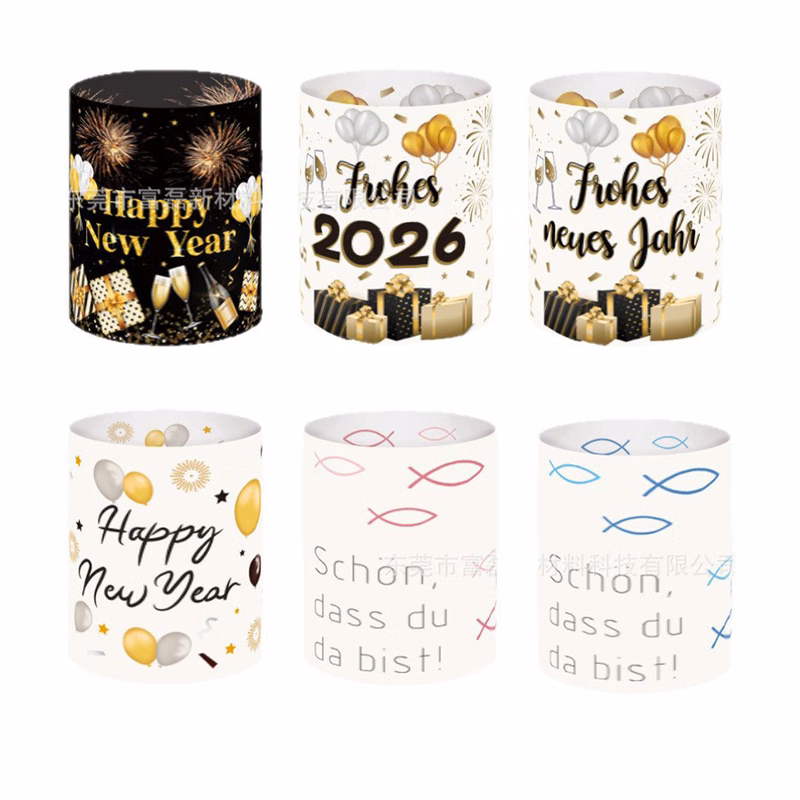 Plastic Candle Holder Wrap for Home, Outdoor
