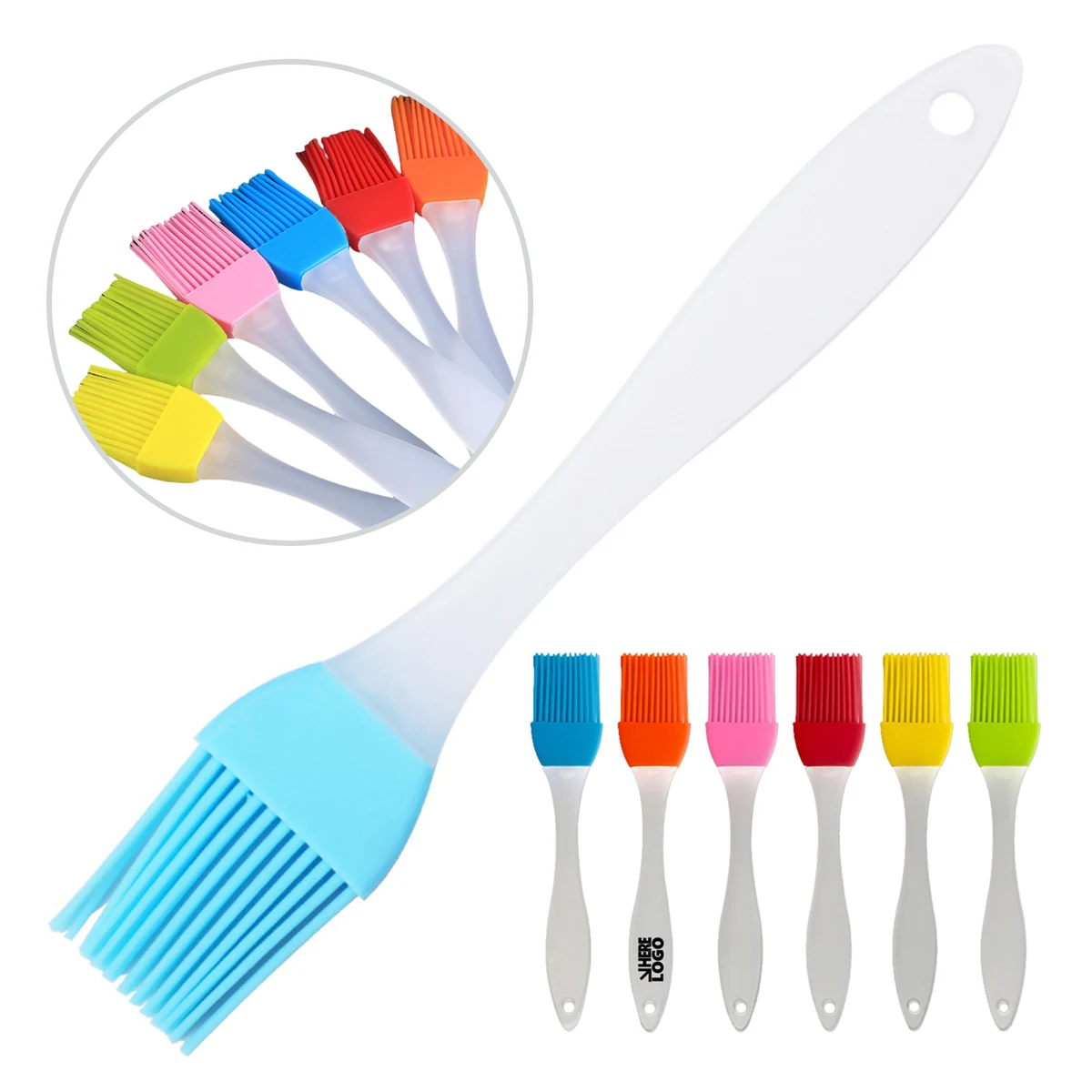 Heat Resistant Silicon Pastry Brushes 1