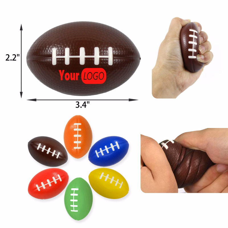 Safe Mini Rugby Stress Ball Children's Toy