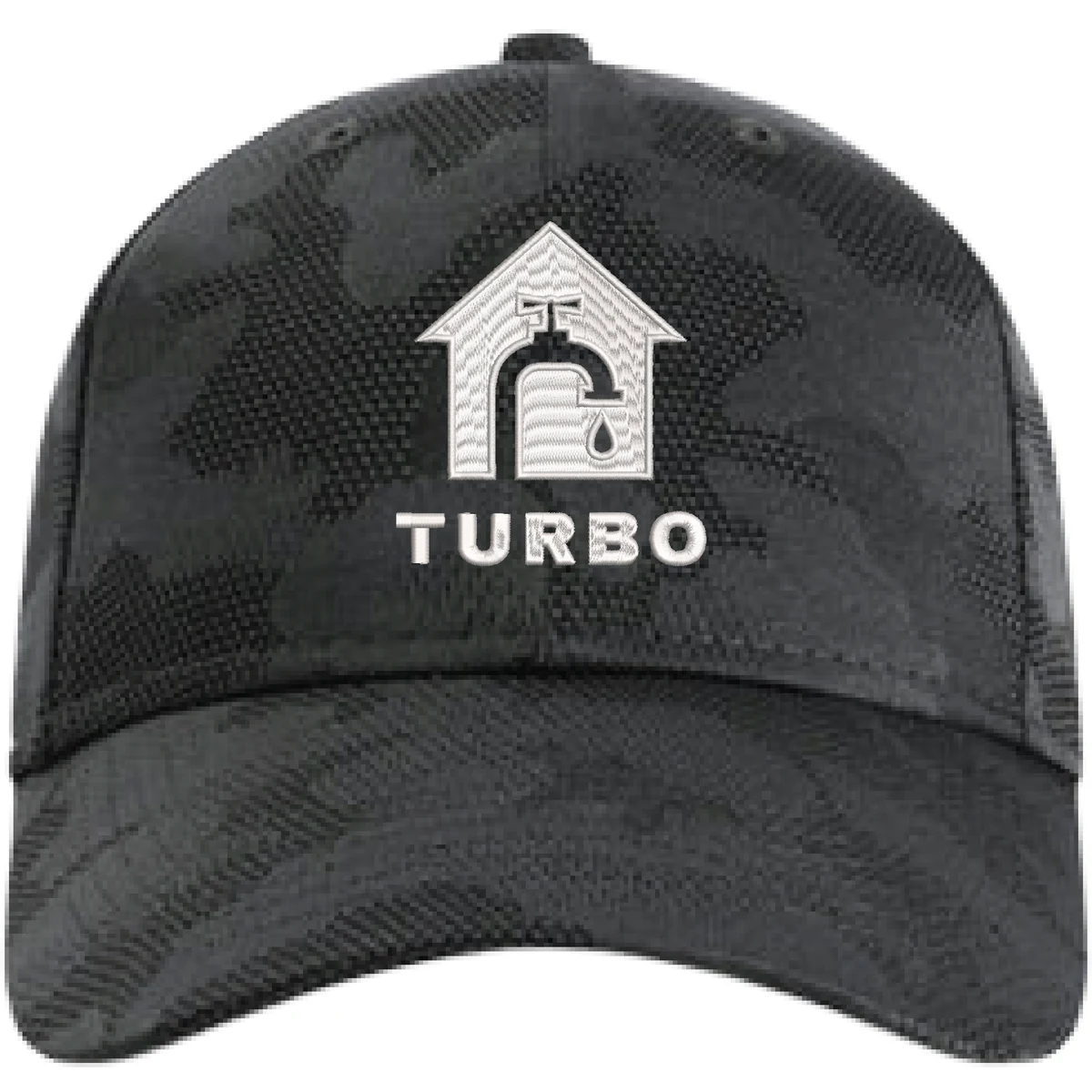 Imperial 4062 5-Panel The Oglethorpe Performance Tonal Camo Knit Cap with Patches or Embroidery 1