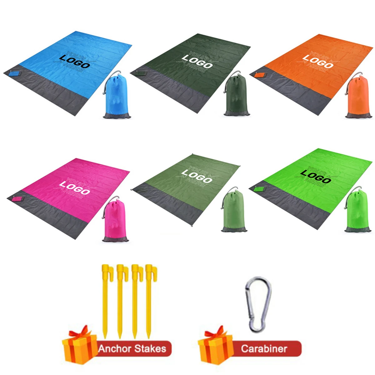 Waterproof Picnic Blanket With Pouch 1