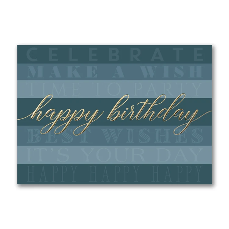 Many Birthday Wishes Card 1