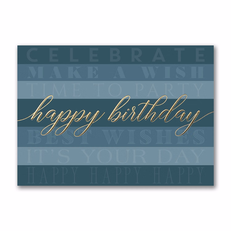 Many Birthday Wishes Card