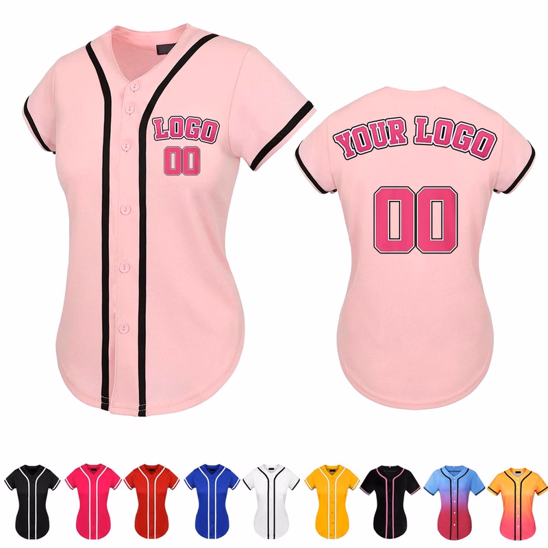 Women's Sublimation Baseball Jersey