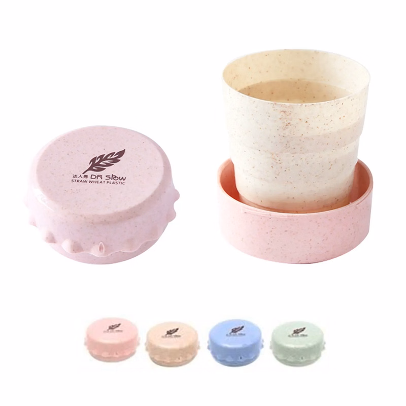 Portable Collapsible Folding Cup With Lid