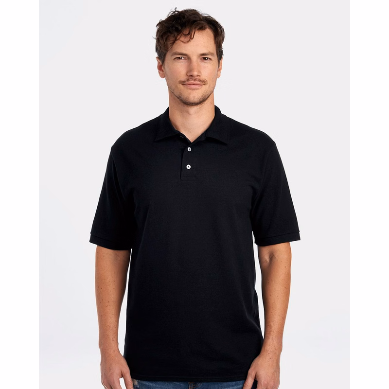 Men's 100% Ring-Spun Cotton Piqué Polo - 443M