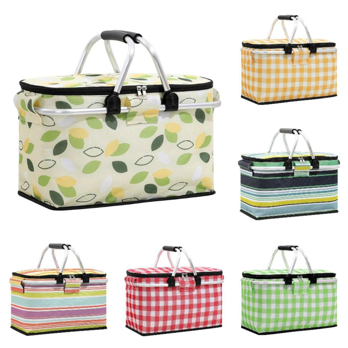 Picnic Cooler Basket 1