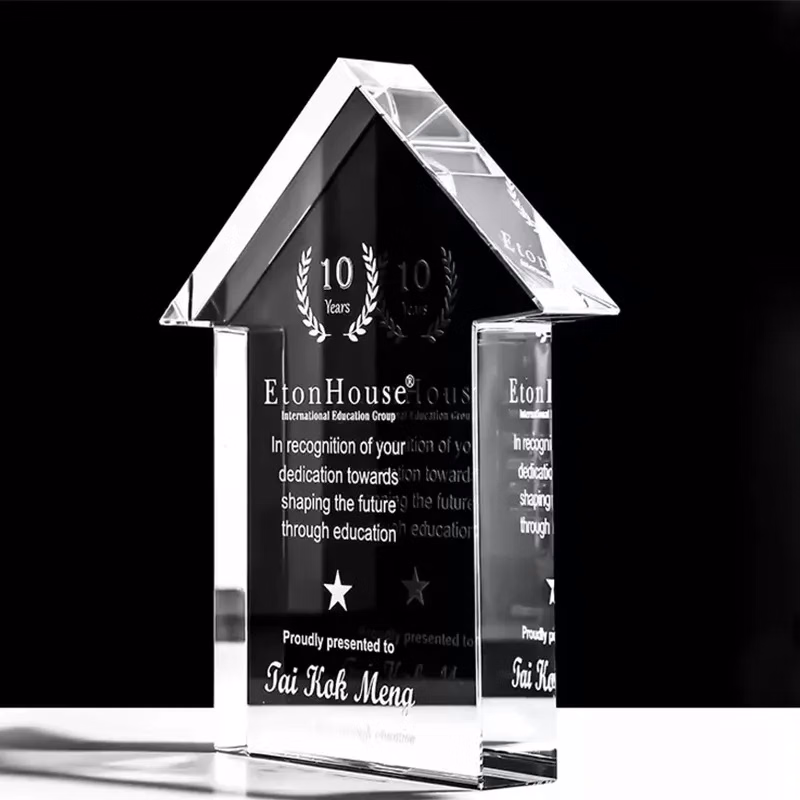 Promotional House Shaped Acrylic Award