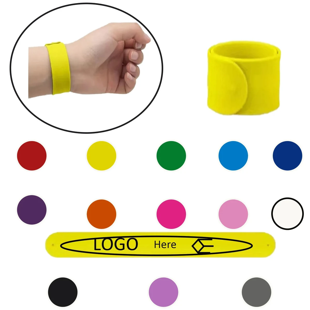 Slap Wristband Bracelet Band 1