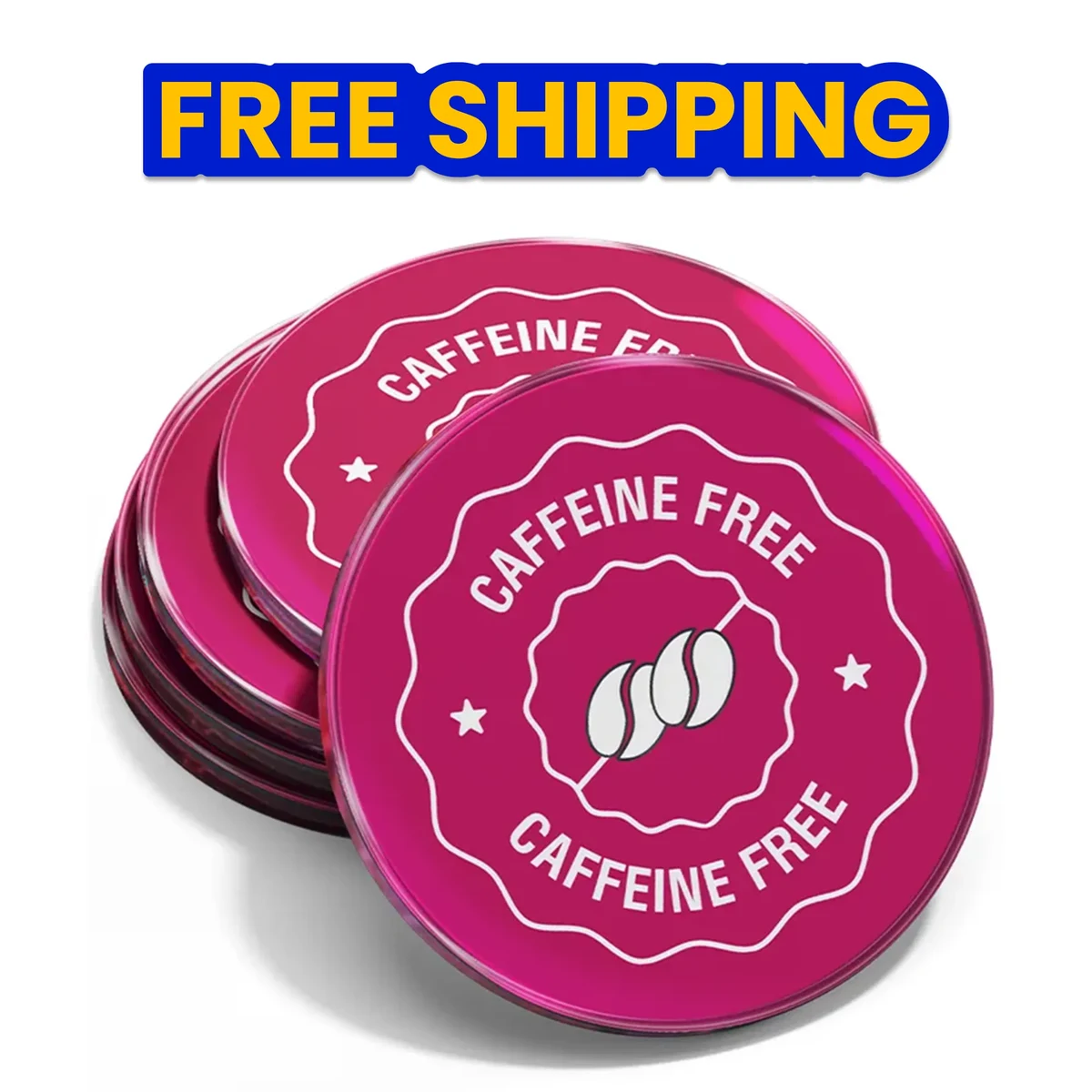 Colorful Acrylic Coasters 1