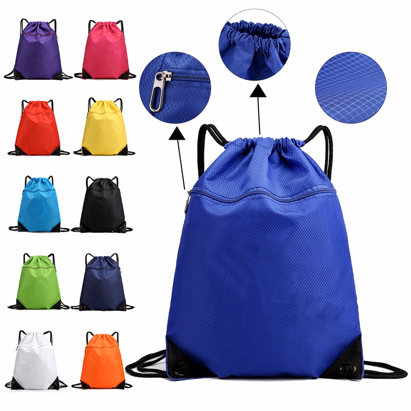 Large Gym Drawstring Bag