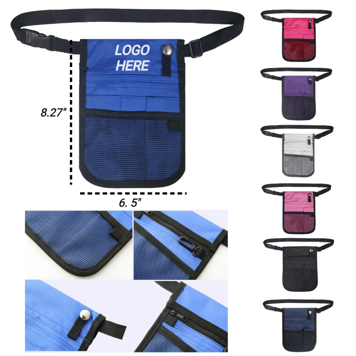 Multifunctional Adjustable Nurse Belt Bag 1