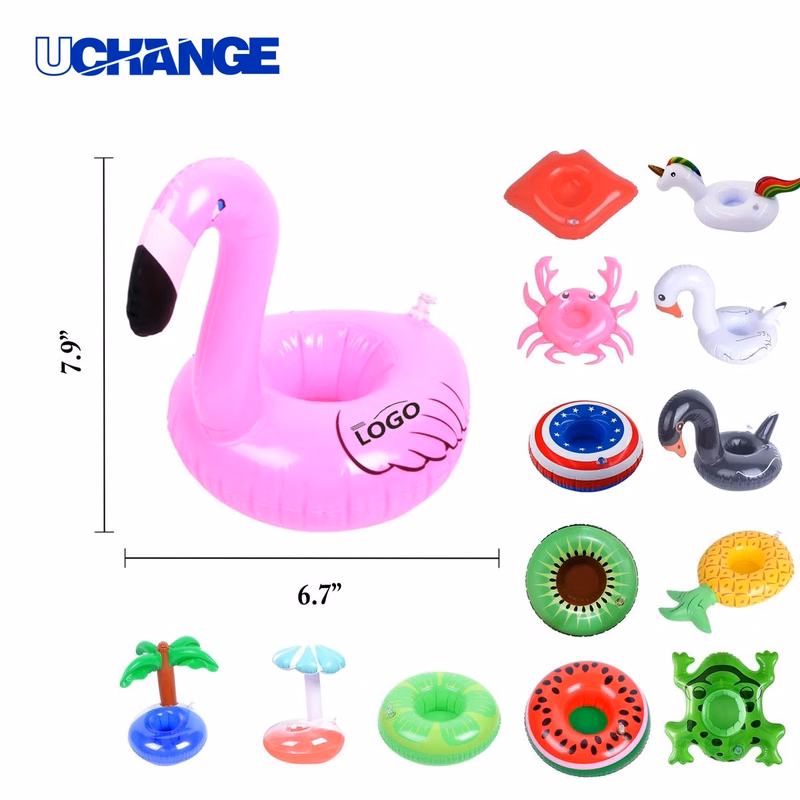 Inflatable Pool Float with Cup Holder