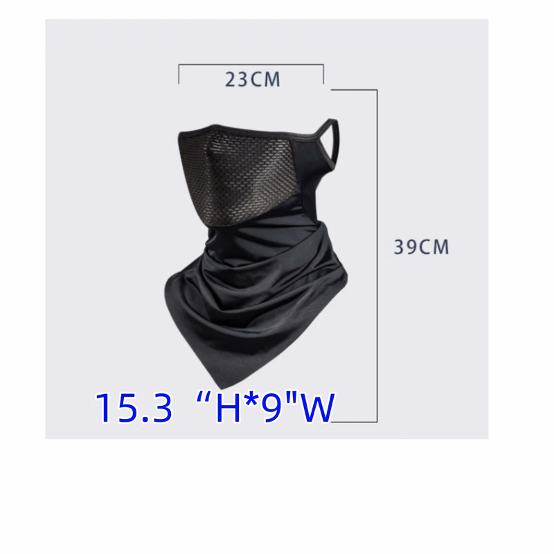 Cycling Mask with Ear Loops