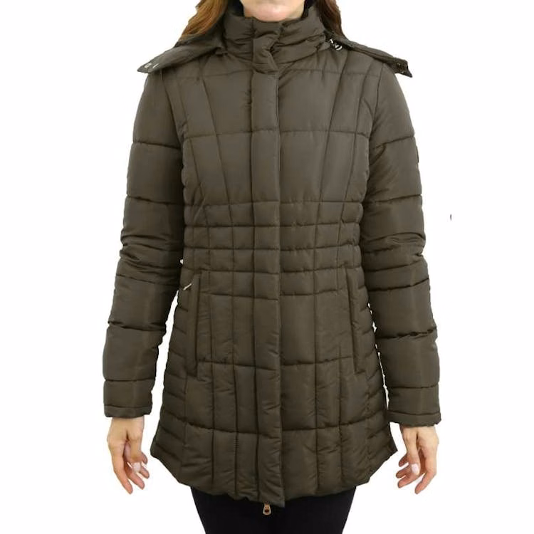 Women's Parka Coats - Olive S-XL