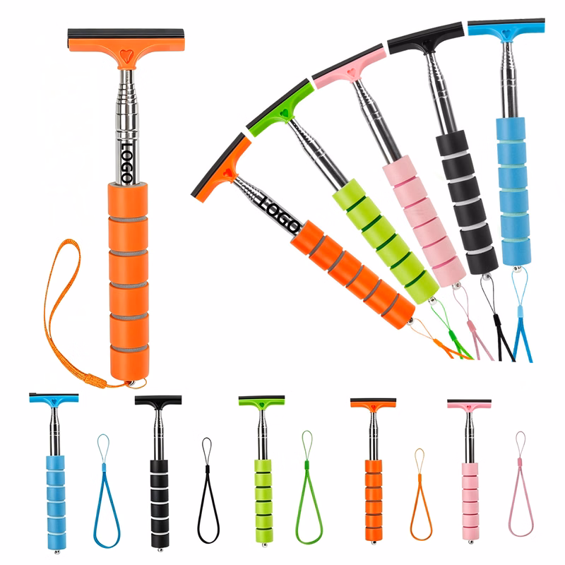 Telescopic Stainless Steel Car Rearview Mirror Wiper