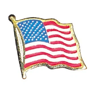3/4" Flag Pin 1