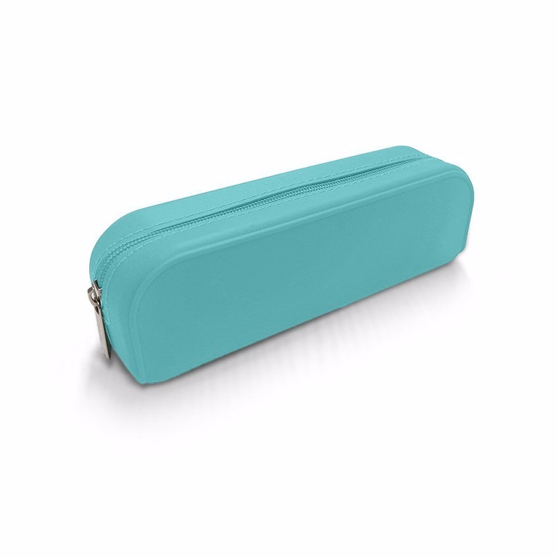 Simple Oxford Cloth Double Zipper Pencil Case