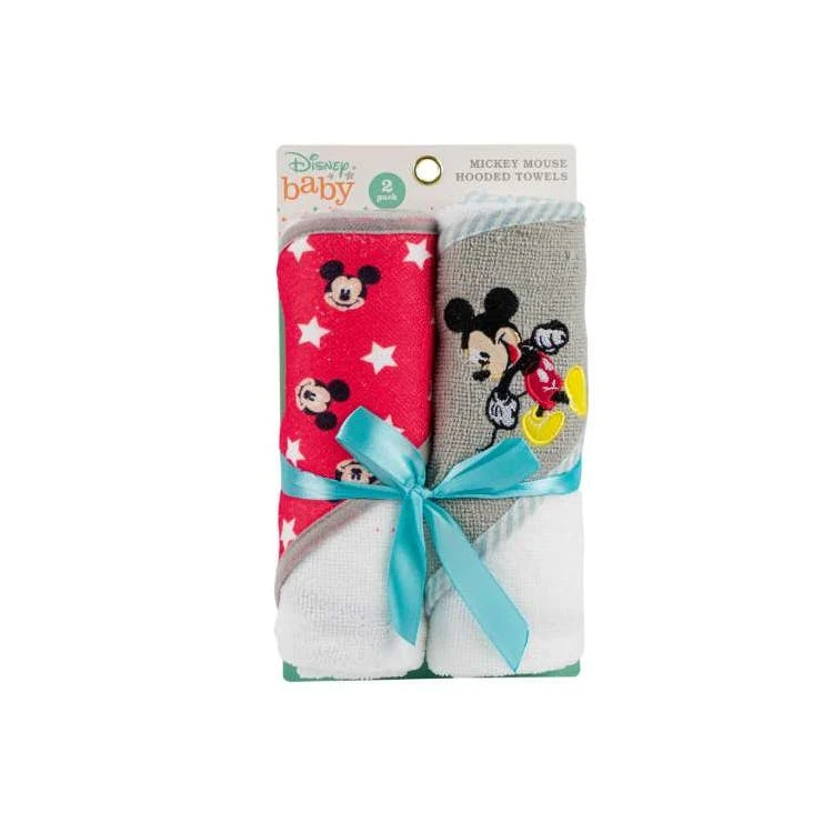 Disney Hooded Towel Sets - Stars & Stripes 2 Pk 1